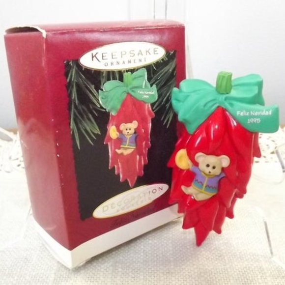 Feliz Navidad Hallmark Keepsake Ornament 1995 - Picture 1 of 5